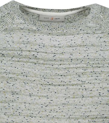 Cast Iron Mouline Sweater Green