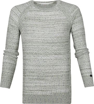 Cast Iron Mouline Sweater Grün