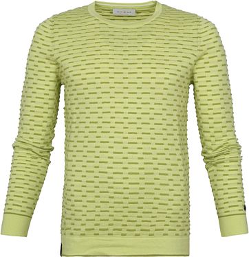 Cast Iron Sweater Melange Grün