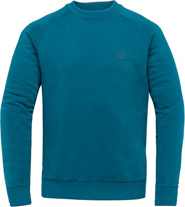 Cast Iron Terry Sweater Blue