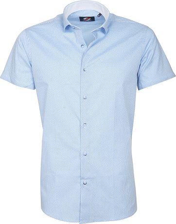 Casual Hemd S5-2 Blau