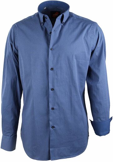 Casual Shirt Blue Print