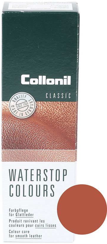 Collonil Waterstop Glattleder Pflegecreme Cognac