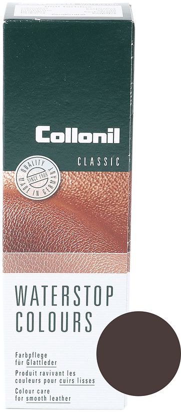 Collonil Waterstop Glattleder Pflegecreme Dunkelbraun