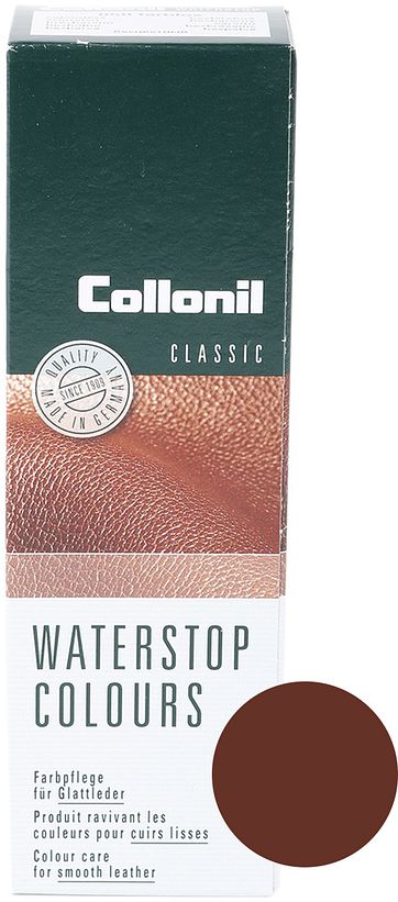 Collonil Waterstop Glattleder Pflegecreme Kastanie