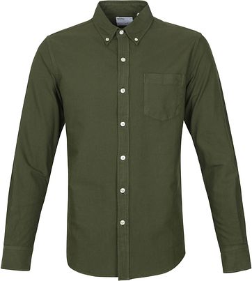 groene overhemd