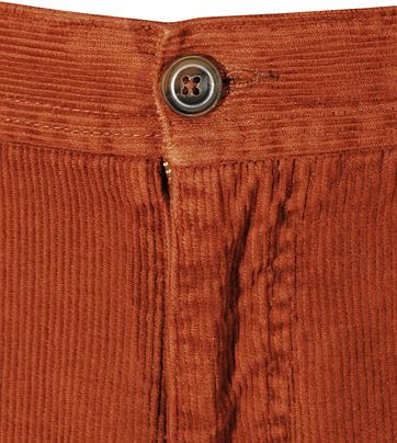 Corduroy Hose Ziegelstein Rot