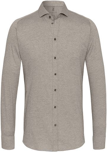 DESOTO Hemd Bügelfrei Beige 850