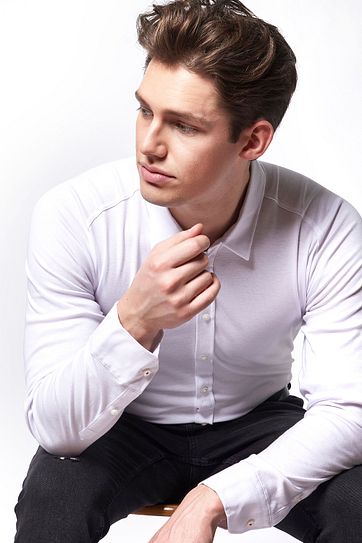 DESOTO Hemd Bügelfrei Modern Weiß