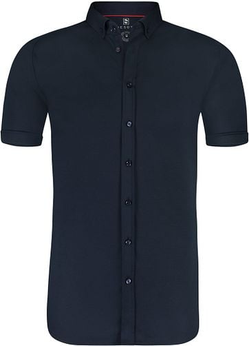 DESOTO Hemd Bügelfrei Uni Dunkelblau