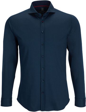 Desoto Overhemd Strijkvrij Donkerblauw desoto kopen in de aanbieding