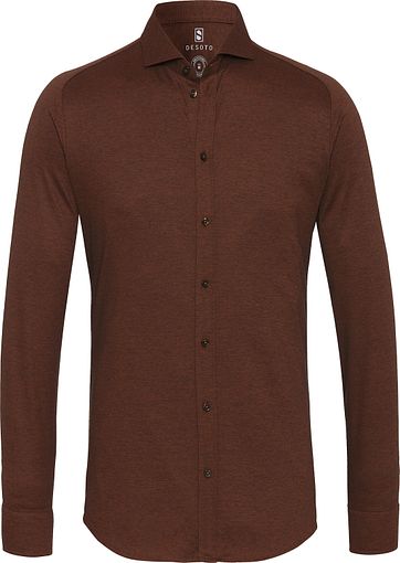Desoto Shirt Non Iron Brown