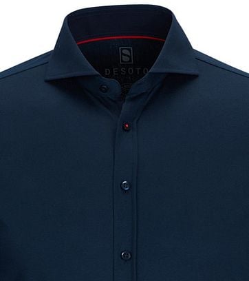 Desoto Shirt Non Iron Navy 057
