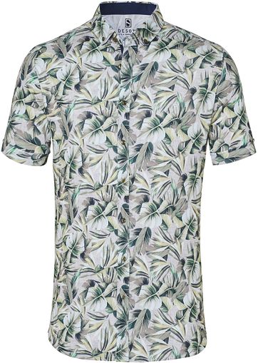 Desoto Shirt Short Sleeve Flowers 616