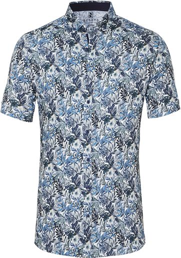 Desoto Shirt Short Sleeve Flowers 617