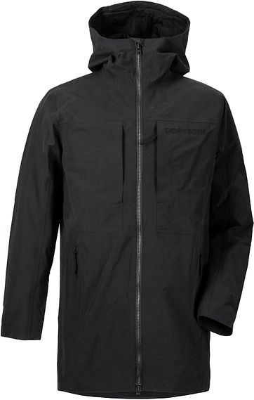 Didriksons Alve Parka Schwarz