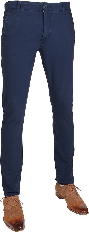 Dockers Alpha Donker Blauw Skinny Tapered Smart 360 Flex