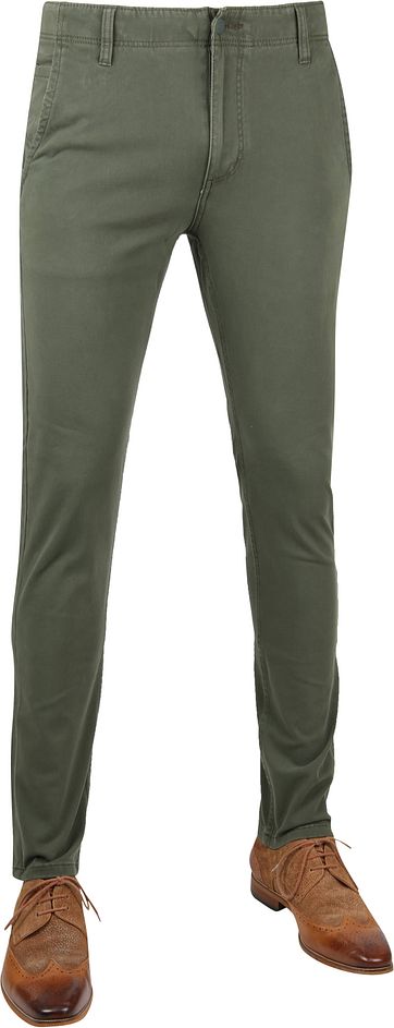 Dockers Alpha Skinny Chino 360 Flex Dunkelgrün