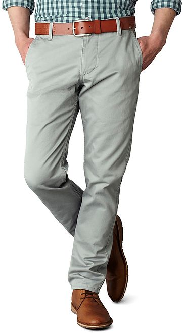 Dockers Alpha Slim Stretch Grau