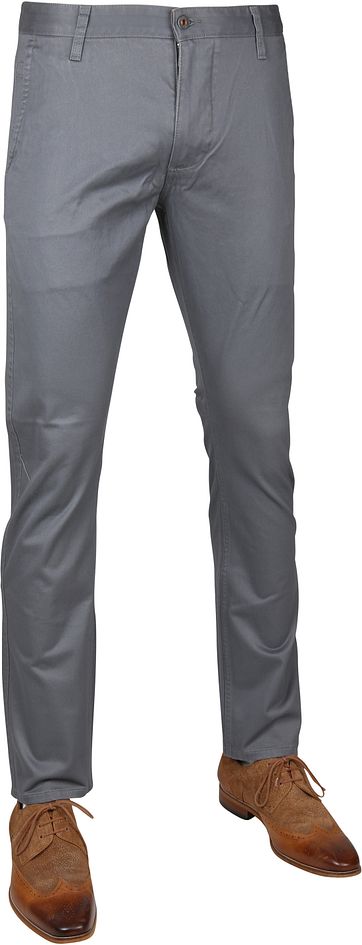 Dockers Alpha Slim Stretch Grey