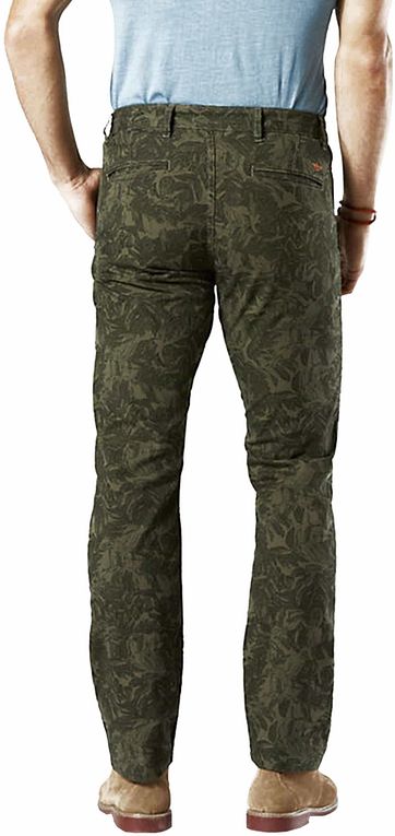 Dockers Alpha Stretch Khaki Print