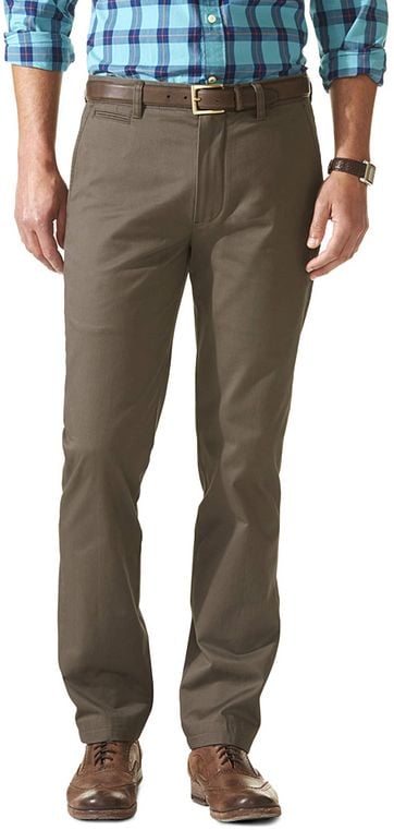 Dockers D1 Slim Trousers Dark Pebble