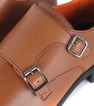 Doppel Monk Strap Cognac
