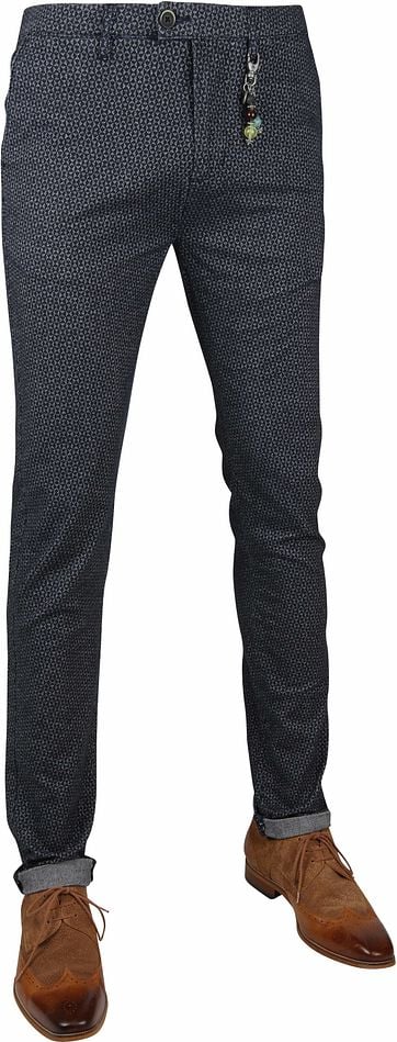 Dstrezzed Fancy Chino Triangle Dunkelblau