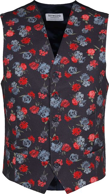 Dstrezzed Gilet Dobby Flower dstrezzed kopen in de aanbieding