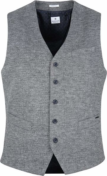 Dstrezzed Gilet Herringbone Grijs