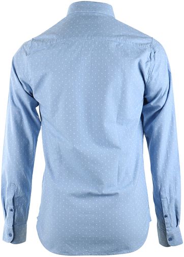 Dstrezzed Hemd Blau punkt