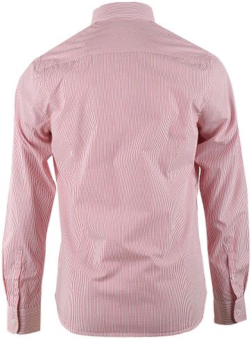 Dstrezzed Hemd Rot Streifen