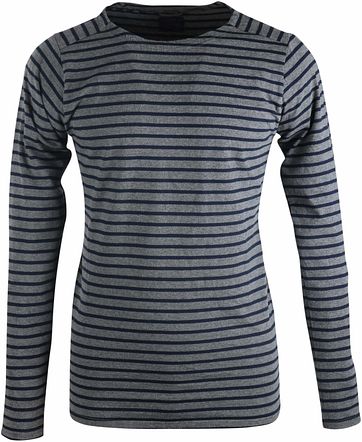 Dstrezzed Longsleeve Grau Streifen