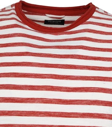 Dstrezzed Longsleeve T-shirt Stripes Red