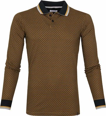 Dstrezzed LS Polo Honey Comb Oker