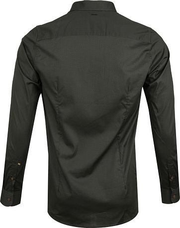 Dstrezzed Overhemd Dessin Navy