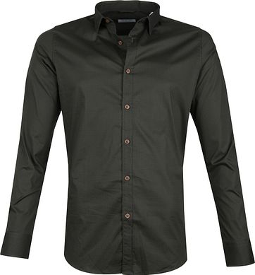 Dstrezzed Overhemd Dessin Navy