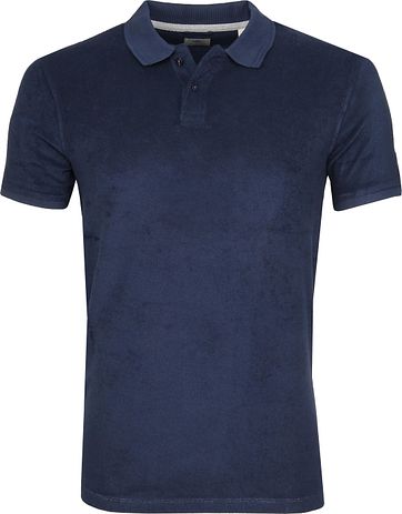 Dstrezzed Polo Towelling Navy