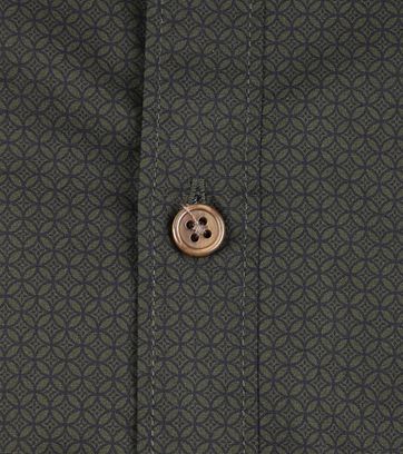 Dstrezzed Shirt Dessin Dark Green