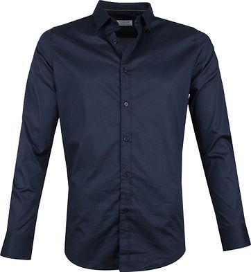 Dstrezzed Shirt Dessin Navy