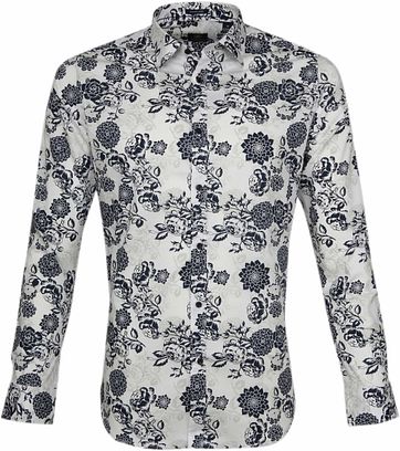 Dstrezzed Shirt Flowers White