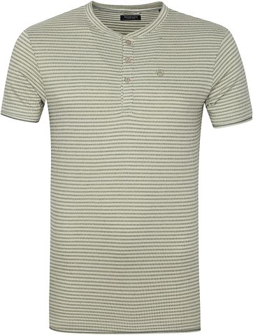 Dstrezzed T-shirt Blok Strepen Groen