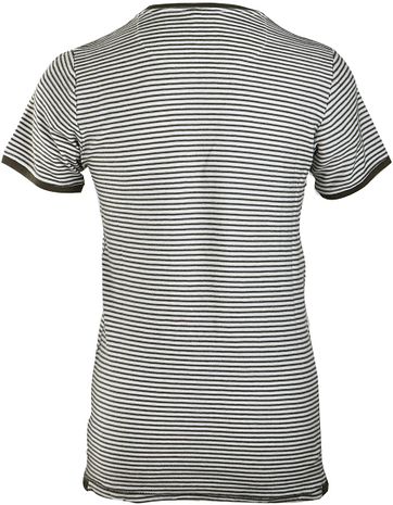 Dstrezzed T-shirt Grün Streifen