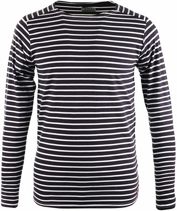 Dstrezzed T-shirt mit langen Ärmel Dunkelblau Streifen