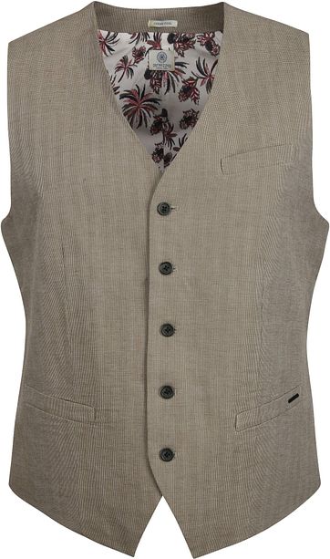 Dstrezzed Waistcoat Tic Tac Green
