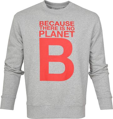 Ecoalf Madeira Sweater Light Grey