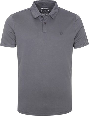 dark polo shirt