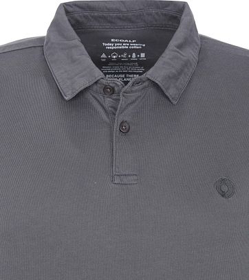 Ecoalf Polo Shirt Theo Dark Grey