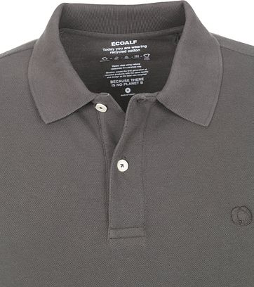 Ecoalf Polo Ted Dark Grey