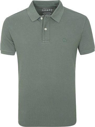 Ecoalf Polo Ted Donkergroen